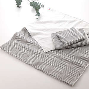 imabari towel沐浴巾吸水纯棉毛巾4条包装